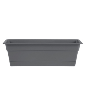 Bloem Dura Cotta Window Box Planter with 18