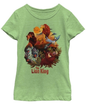 Big Girls Lion King Lion Time Short Sleeve T-shirt