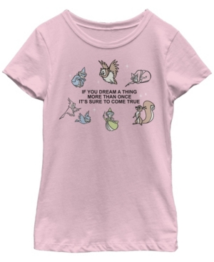 Big Girls Disney Princesses Dream It Short Sleeve T-shirt