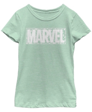Big Girls Marvel Comics Retro Marvel Shamrock Short Sleeve T-shirt