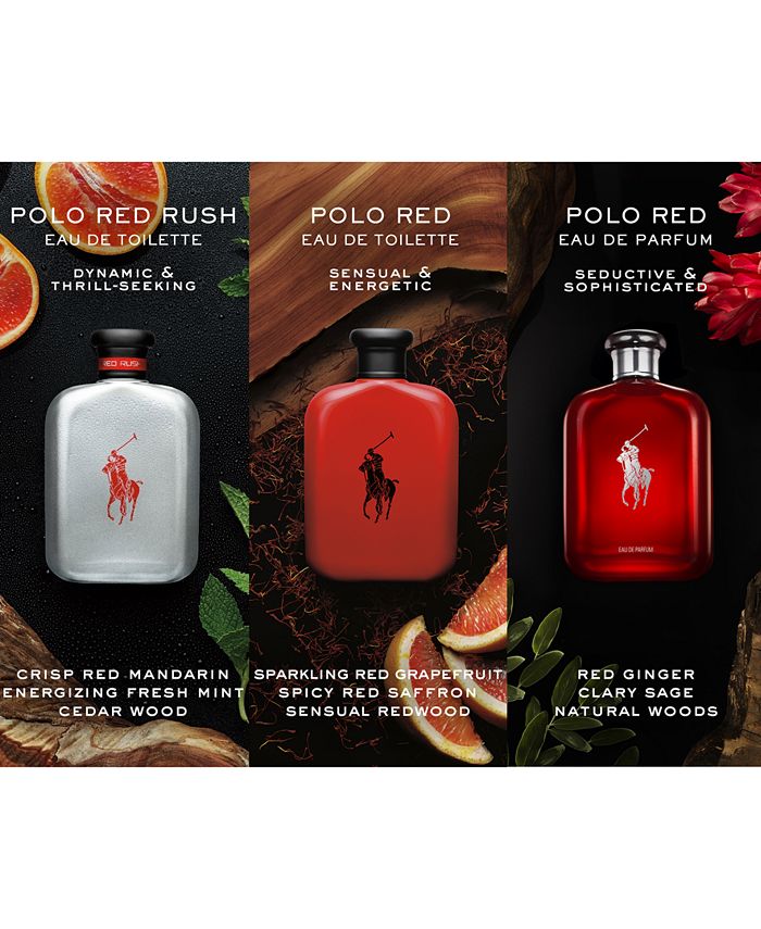 Ralph Lauren Men's Polo Red Rush Eau de Toilette, 4.2oz. Macy's