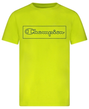 Little Boys Box Outline Script Tee