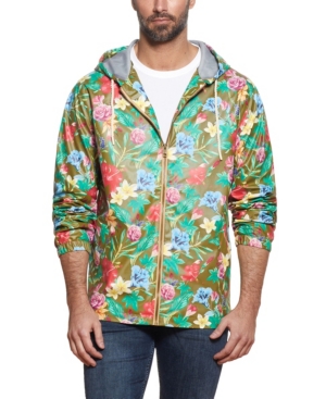 Men's Floral Printed Jacket