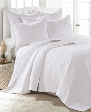 Levtex Sherbourne Quilted Stitch Quilts In White