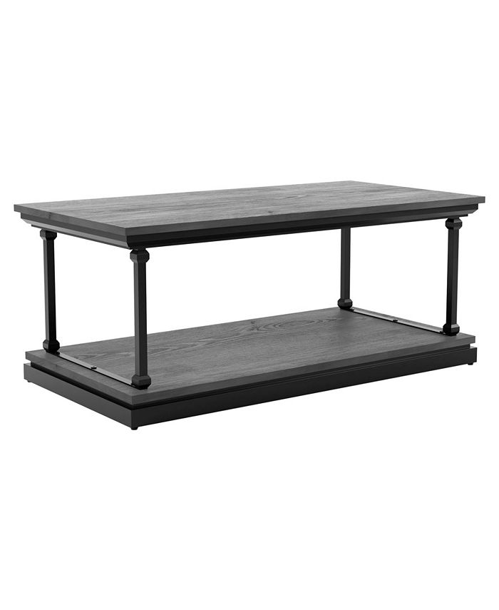 Furniture of America Grestin Open Shelf Coffee Table & Reviews