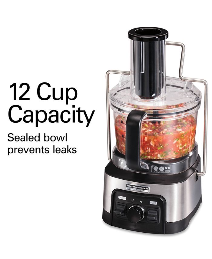 Hamilton Beach Professional Spiralizing Stack & Snap Food Processor