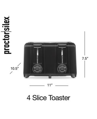 Wide Slot 4-Slice Toaster