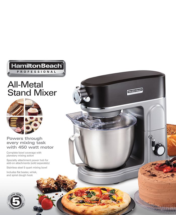 Hamilton Beach Professional All-Metal Stand Mixer, Specialty