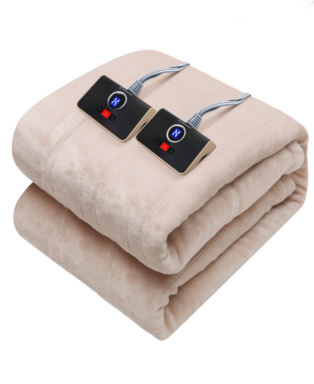 Westinghouse Reversible Heated Velour Blanket, Twin Bedding