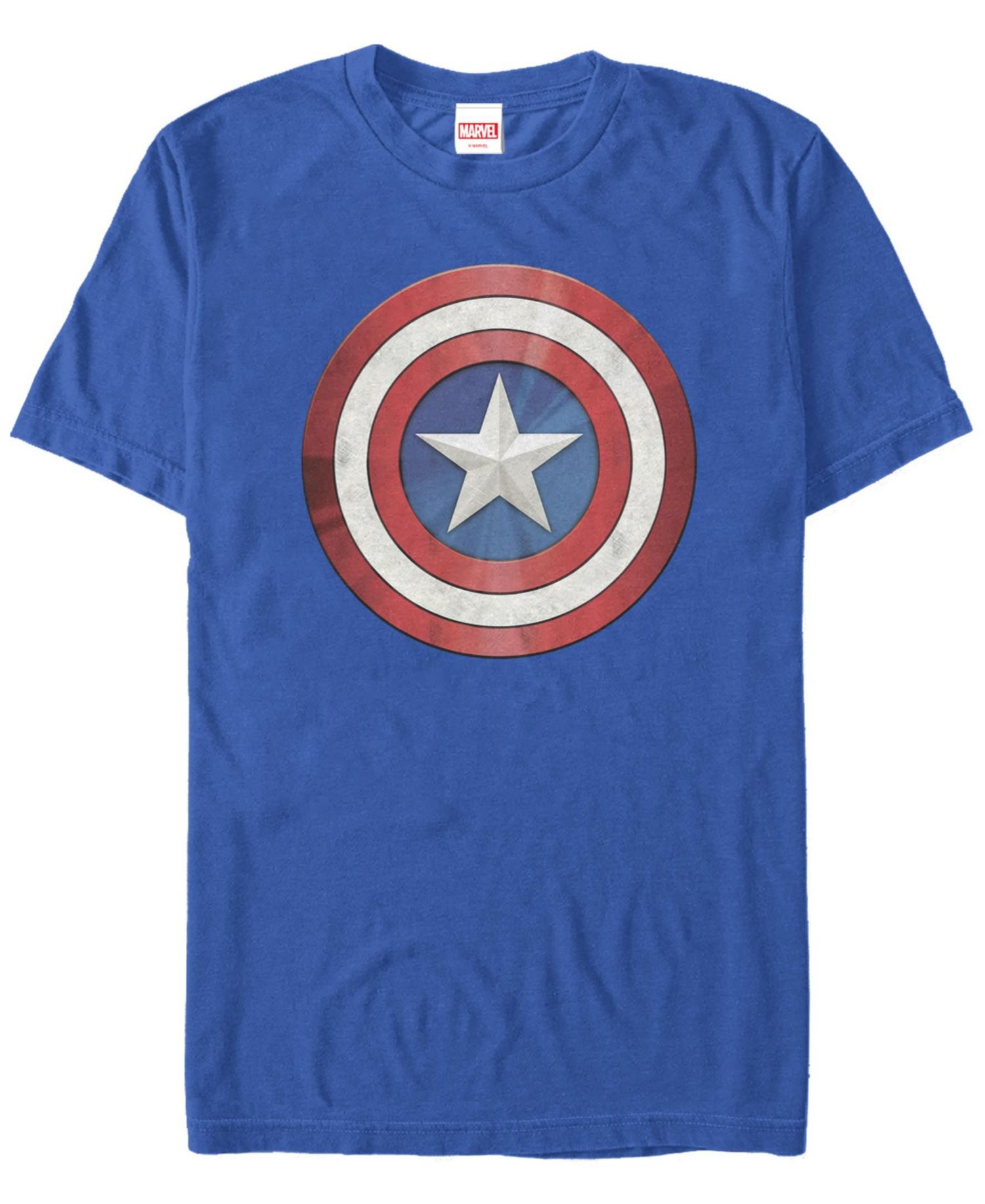 Men's Shiny Shield Short Sleeve Crew T-shirt