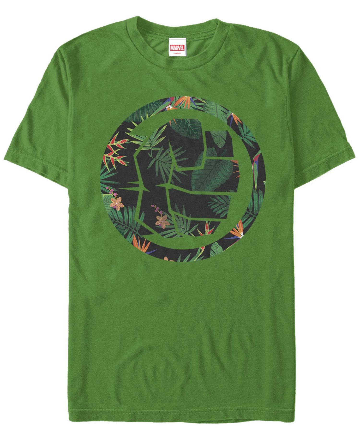 Men's Hulk Floral Short Sleeve Crew T-shirt
