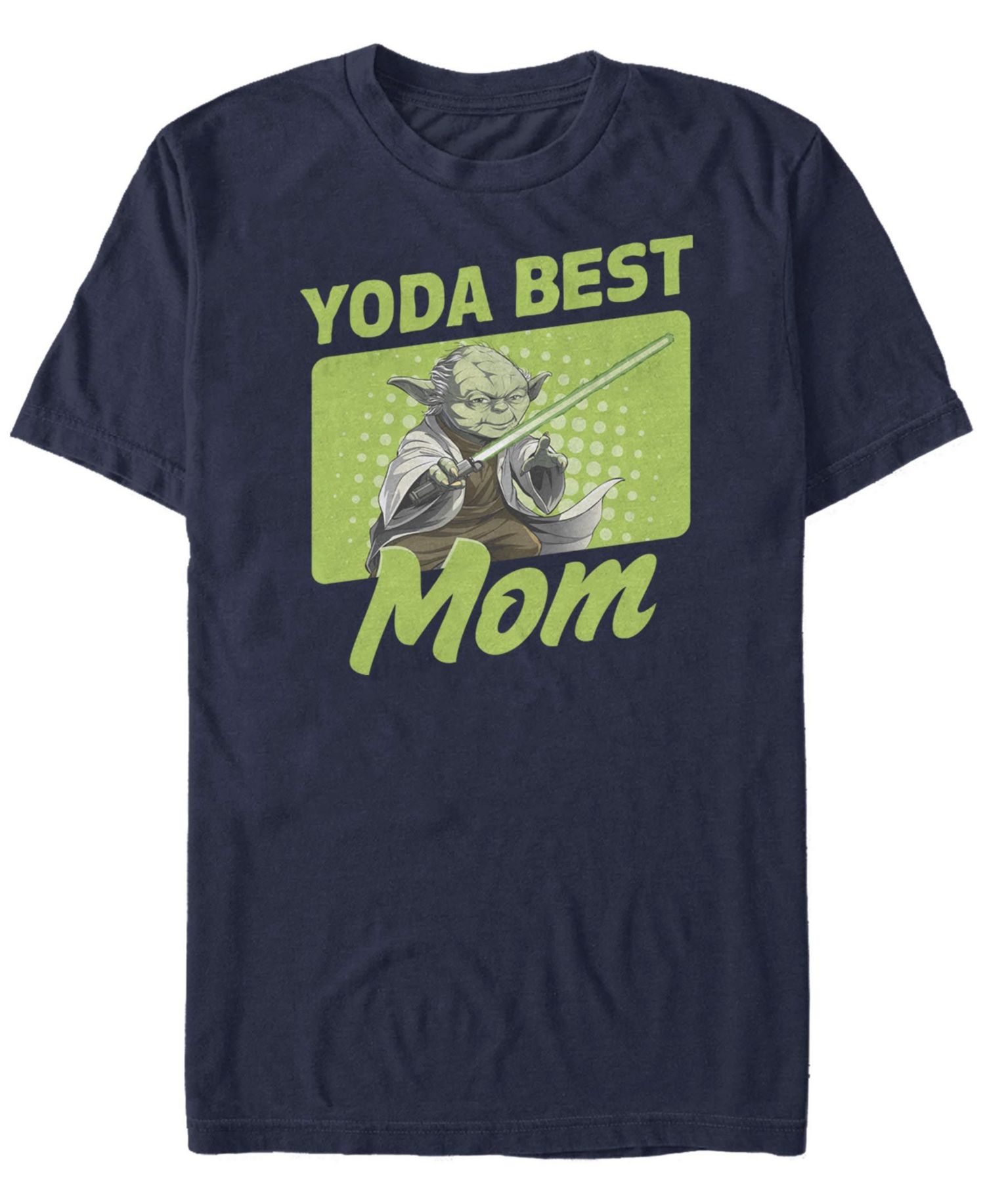Men's Yoda Best Mom Short Sleeve Crew T-shirt