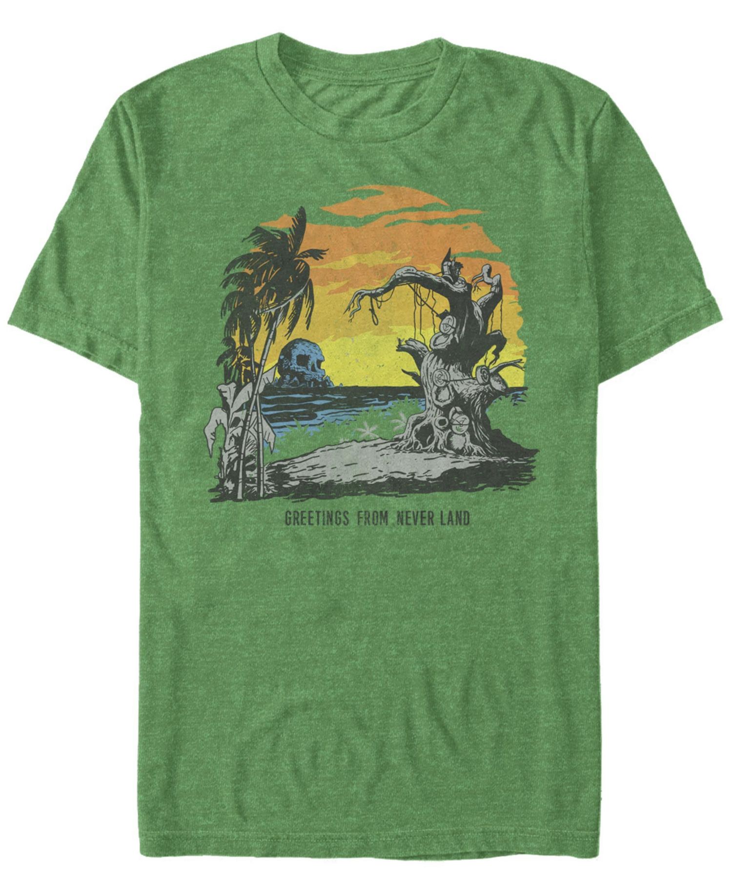 Men's Postcard Camp Short Sleeve Crew T-shirt