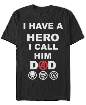 Fifth Sun Men's Call Him Dad Short Sleeve Crew T-shirt In Black