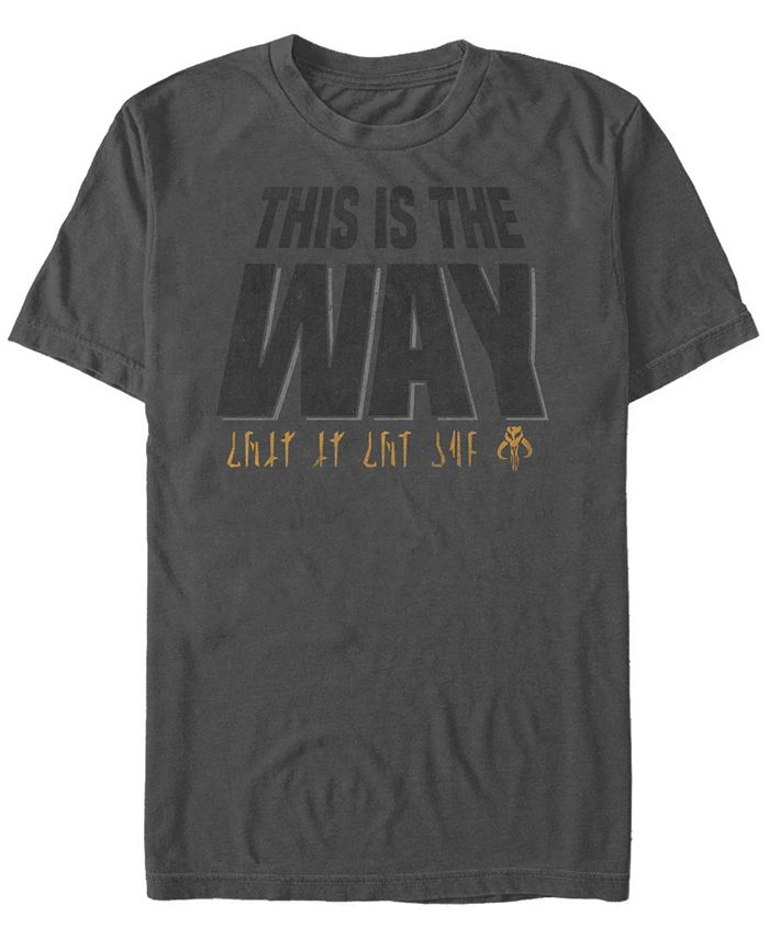 Fifth Sun Men's Mandalorian Way Short Sleeve Crew T-shirt - Macy's