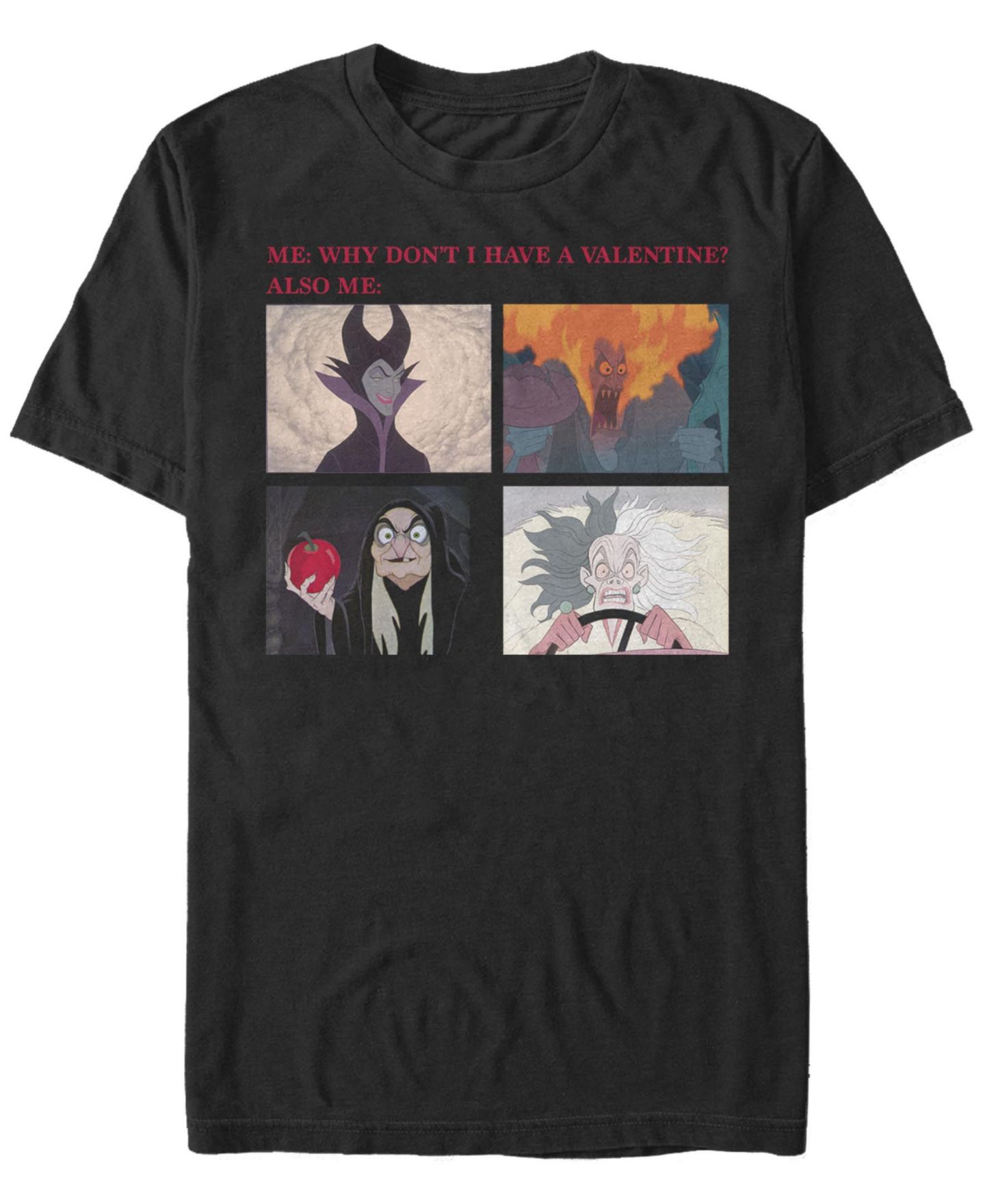 Мужская футболка Fifth Sun Valentine Meme Short Sleeve Crew, цвет: Чёрный — фото 1