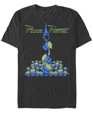 Fifth Sun Men's Alien Planet Short Sleeve Crew T-shirt In Charcoal