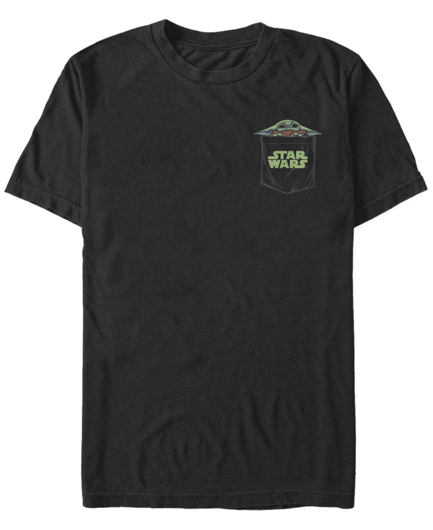 Мужская футболка Fifth Sun The Child Kanga Alt Short Sleeve Crew, цвет: Чёрный — фото 1