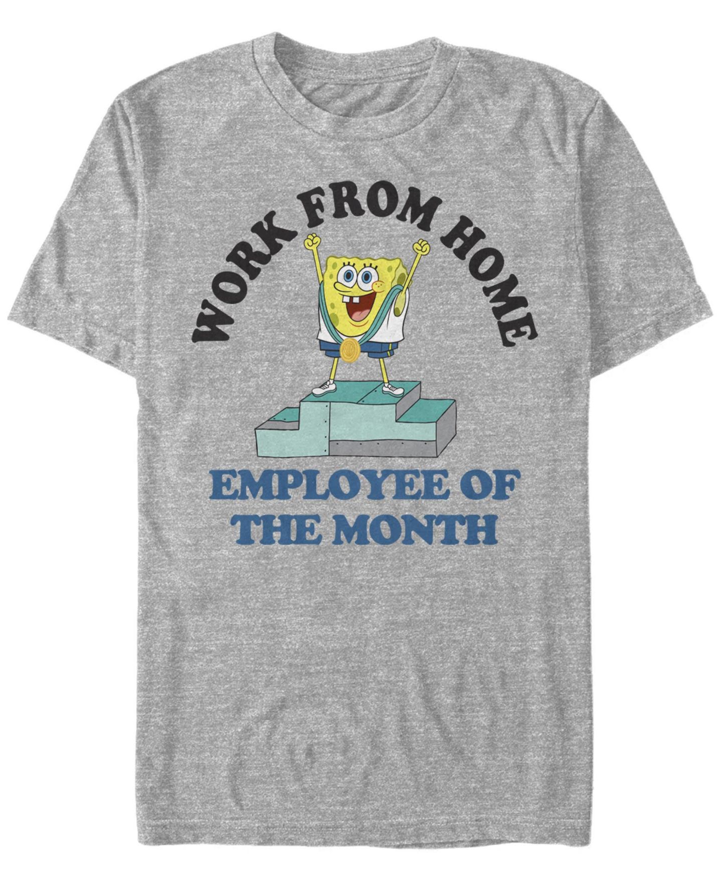 Мужская футболка Fifth Sun Employee Month Short Sleeve Crew, цвет: Меланжевый — фото 1