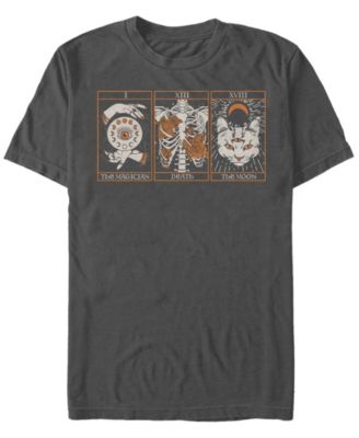 Пятое Солнце Fifth Sun Мужская футболка с короткими рукавами и раскраской Таро Spooky Tarot Set