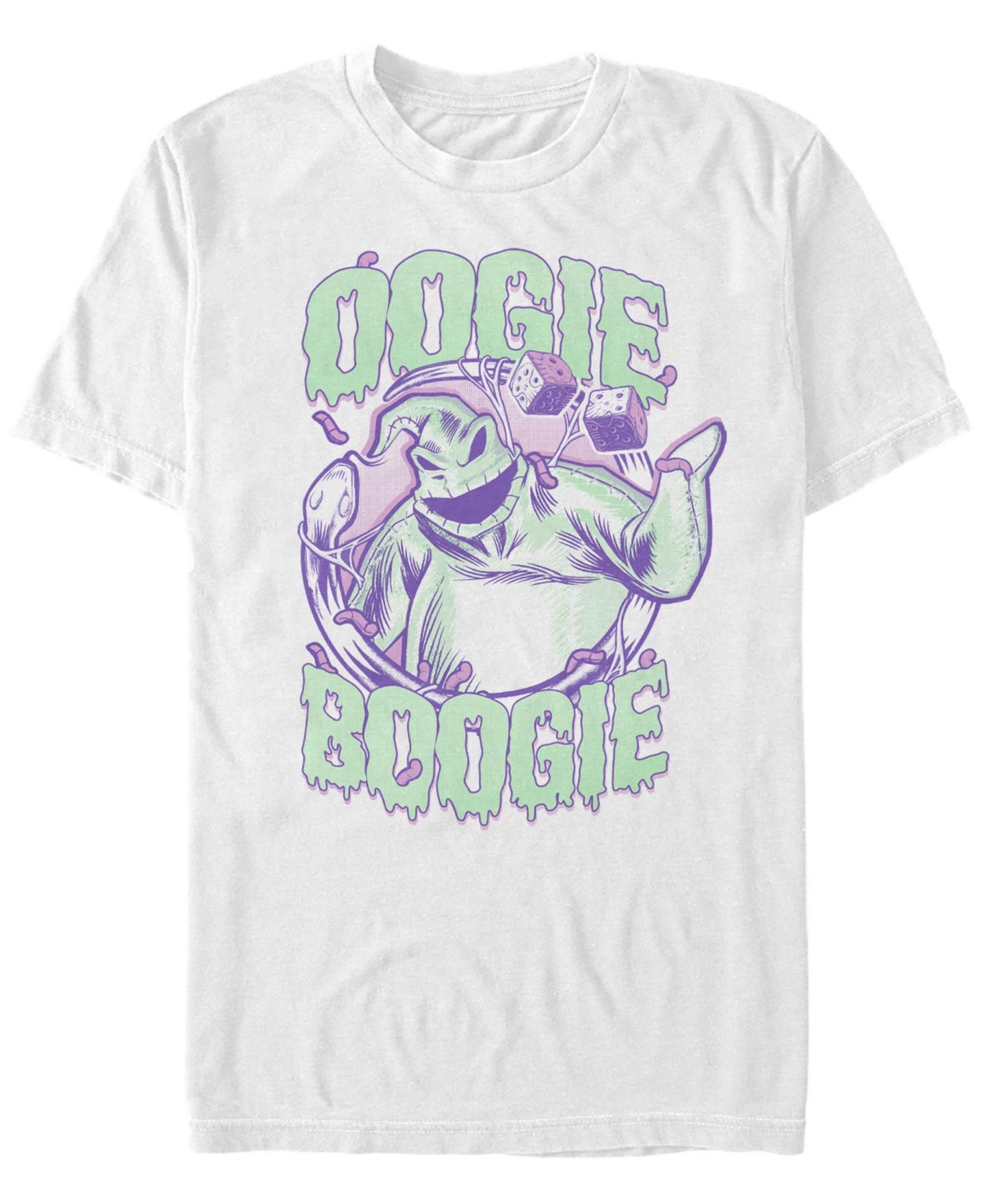 Мужская футболка Fifth Sun Oogie Boogie Short Sleeve Crew, цвет: Белый — фото 1