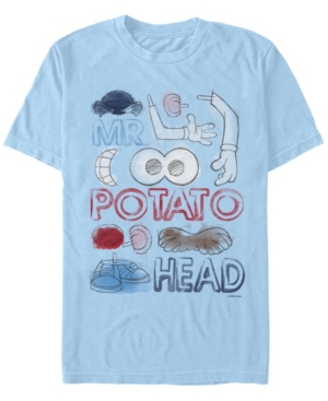 Fifth Sun Men's Mr Potato Sketch Short Sleeve Crew T-shirt