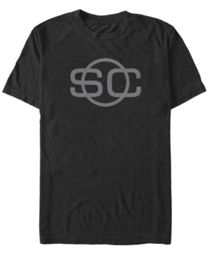 Fifth Sun Men's Sports Center Short Sleeve Crew T-shirt In Black