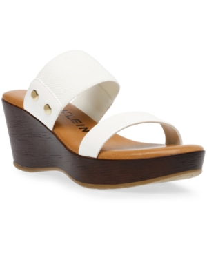 Anne Klein Hart Wedge Sandals