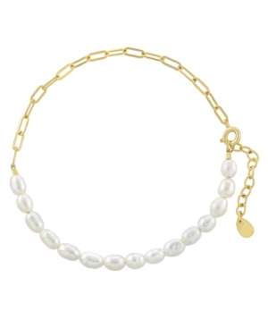 4-5MM Potato Pearl and Chain 75