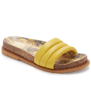 Vince Camuto Women's Kandler Puffy Pool Slide Sandals Women's Shoes