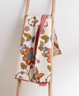 Clementine Spring Quilted Throw, 50" x 60"