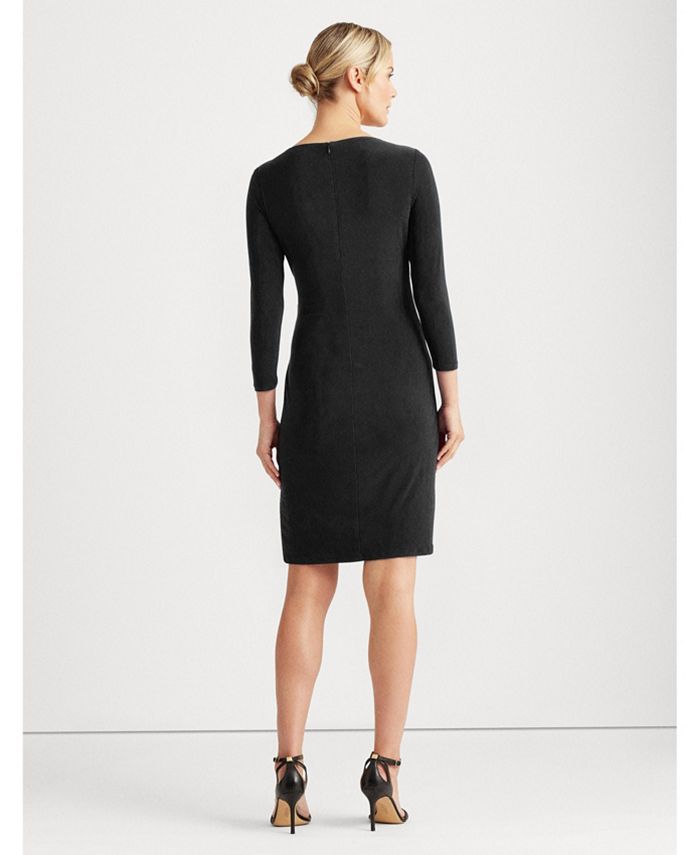 Lauren Ralph Lauren Wrap-Style Jersey Dress & Reviews - Dresses - Women ...