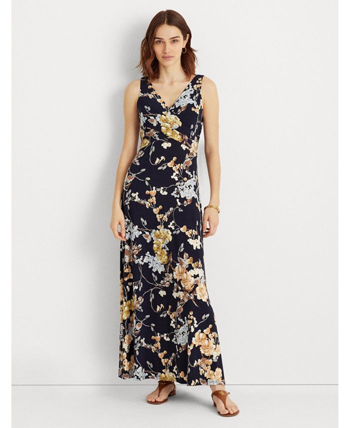 Lauren Ralph Lauren Floral Jersey Dress & Reviews - Dresses 