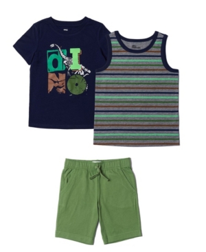 Little Boys 3 Piece Short Set