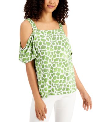 cold shoulder tops at macy's
