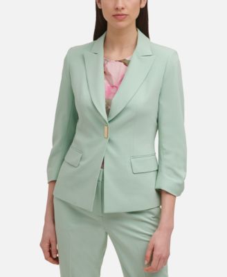 dkny blazer womens