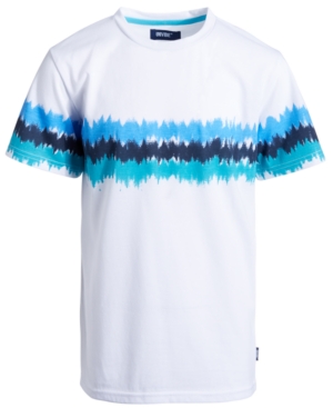 Univibe Kids' Big Boys Neutron Tie-dye T-shirt In White