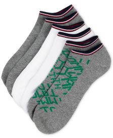 Men's 6-Pk. Logo Athletic No-Show Socks