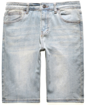 Big Boys Slick Slim-Fit Stretch Denim Shorts