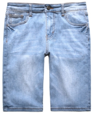 Big Boys Slick Slim-Fit Stretch Denim Shorts