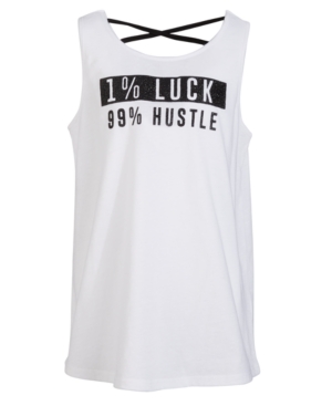 Ideology Big Girls Cross-Back Tank Top Created for Macy's