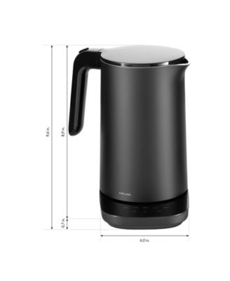 Enfinigy 1.5-L Black Kettle Pro