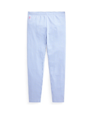 Big Girls Gingham Stretch Jersey Legging