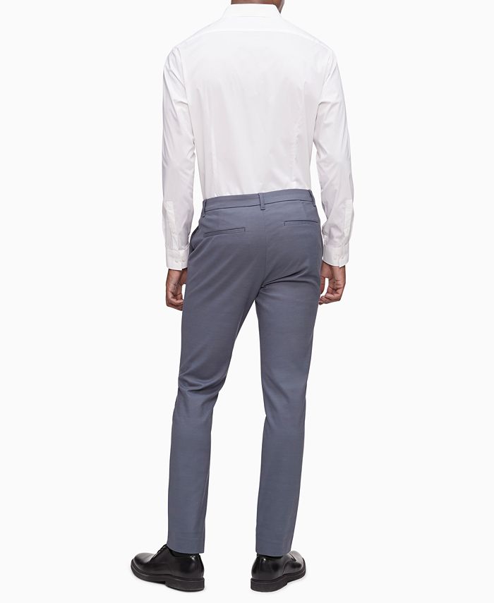 Calvin Klein Men's Slim-Fit Modern Stretch Chino & Reviews - Pants ...