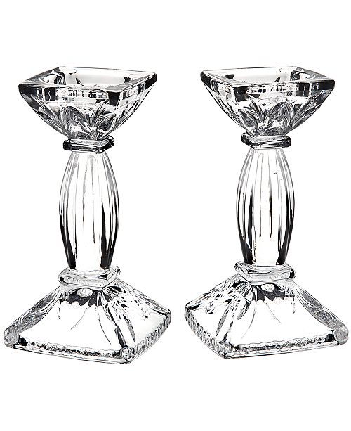 Godinger Serenade Candlestick Pair & Reviews - Candle ...