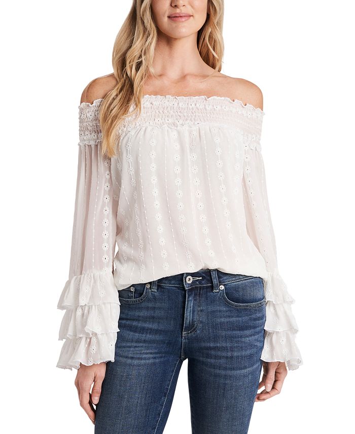 Cece off the shoulder top shop