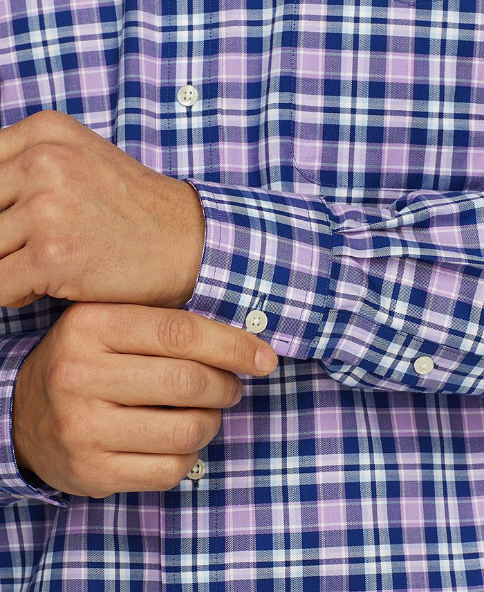 Lauren Ralph Lauren Men's Plaid ButtonDown Dress Shirt Macy's