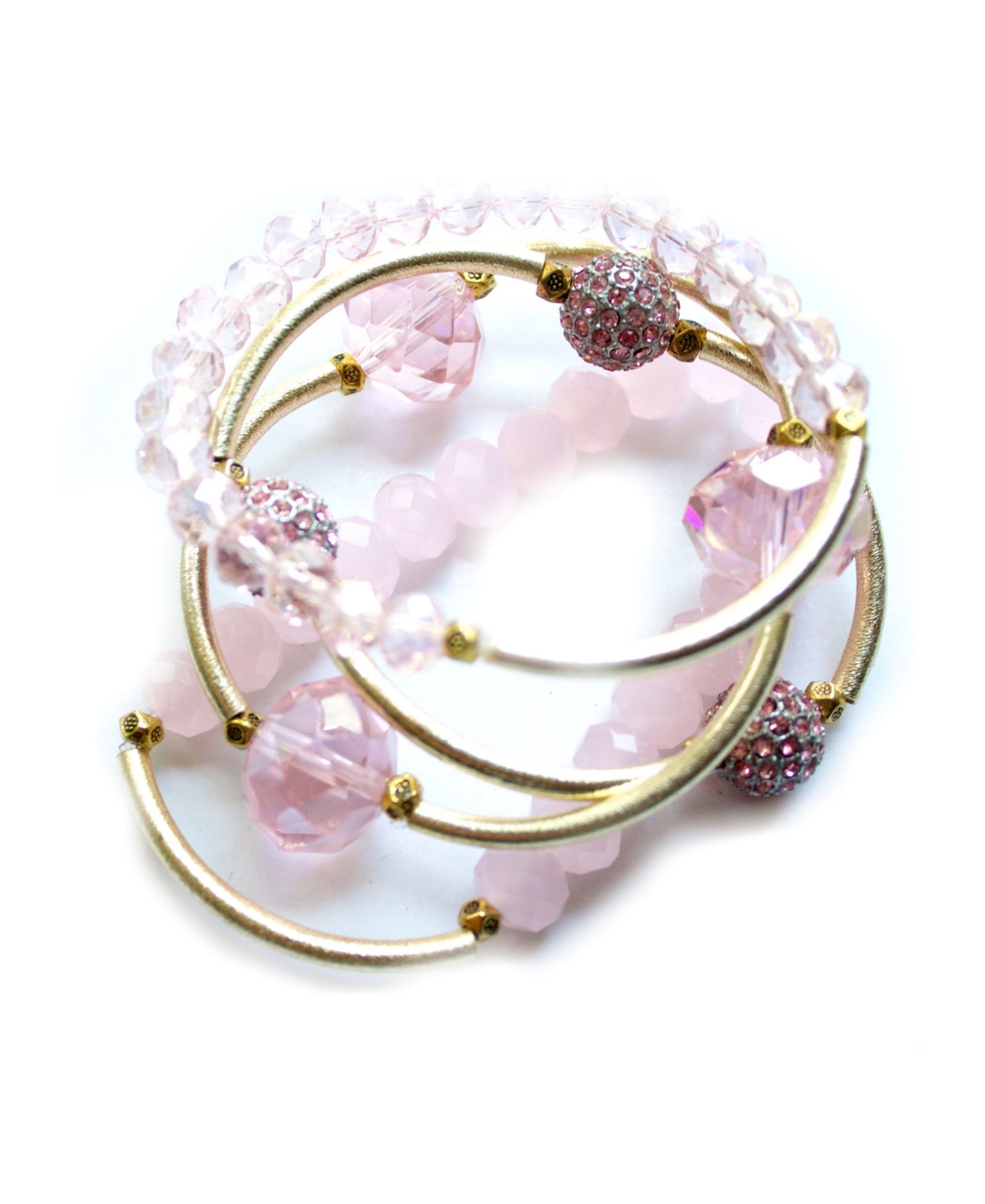 Michael Gabriel Designs Women's Paradise Bracelet Set, 5 Pieces In Pink