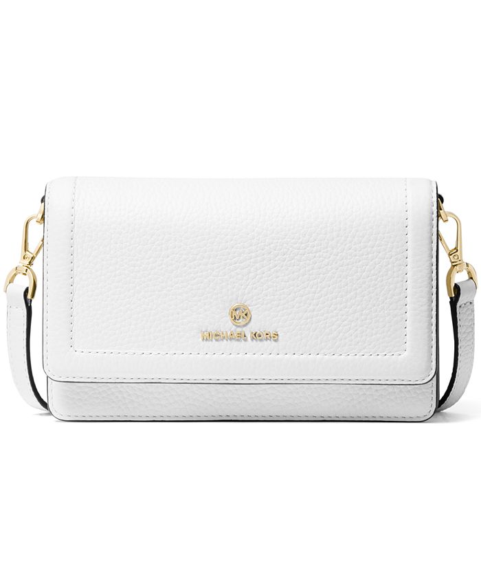 Michael Kors Jet Set Charm Leather Phone Crossbody & Reviews - Handbags &  Accessories - Macy's