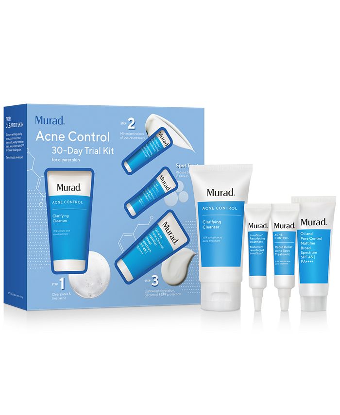 Klappe Hearty tilskadekomne Murad 4-Pc. Acne Control 30-Day Trial Set & Reviews - Beauty Gift Sets -  Beauty - Macy's